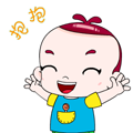 多寶一家人抱抱靜態(tài)表情